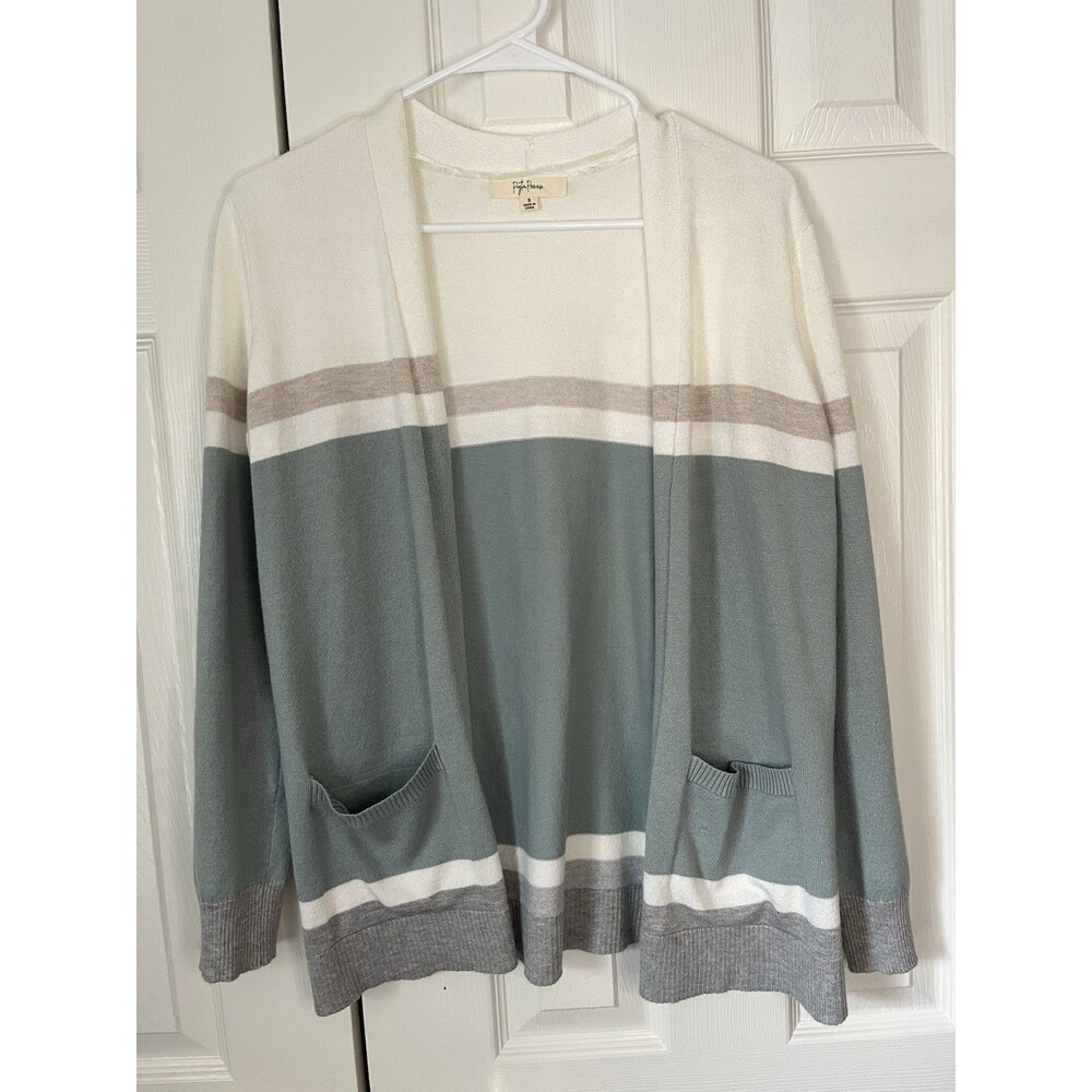 Anthropologie Peyton Primrose Colorblock Cardigan Women Small